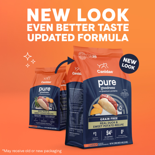 Canidae Dog PURE Grain Free Dry Dog Food with Duck & Sweet Potato 無穀物天際成犬配方 (鴨肉&甜薯) 12LB (原價$575) (1591A) (訂貨需時3-5天)
